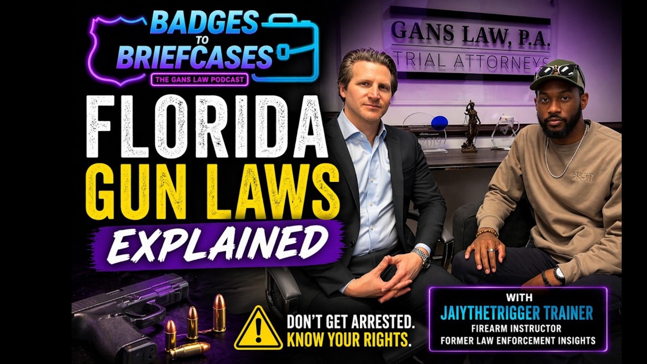 Florida Gun Laws Explained (2026) | w/  @JaiyTheTriggerTrainer   + Former Law Enforcement