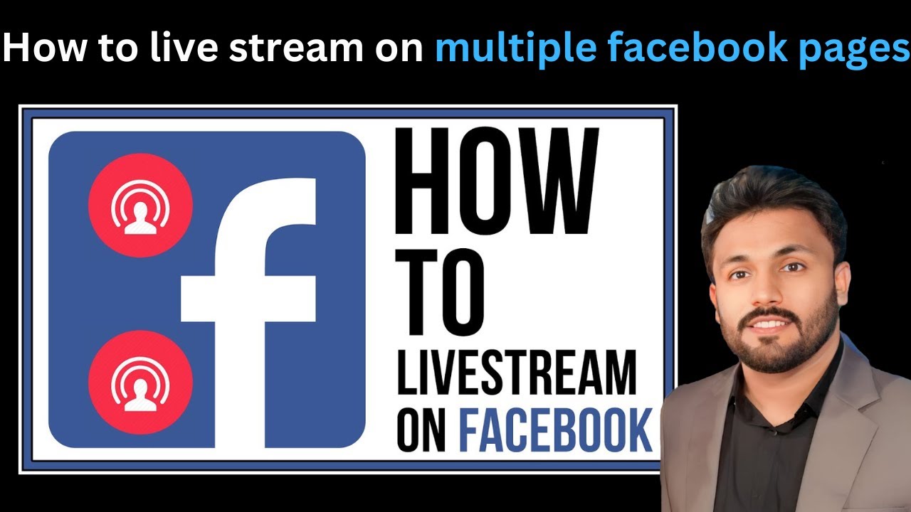 Live streaming on multiple Facebook pages in once | Secret Software | #hindi  #urdu