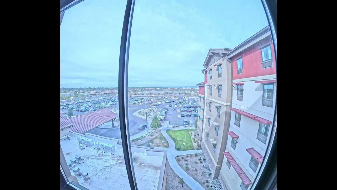 Inside a room at The Great Wolf Lodge in Scottsdale Arizona