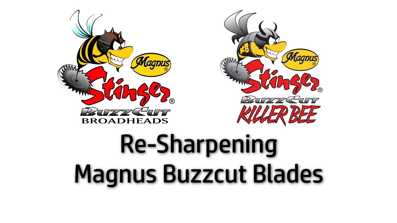 Magnus Buzzcut Broadhead Re-Sharpening