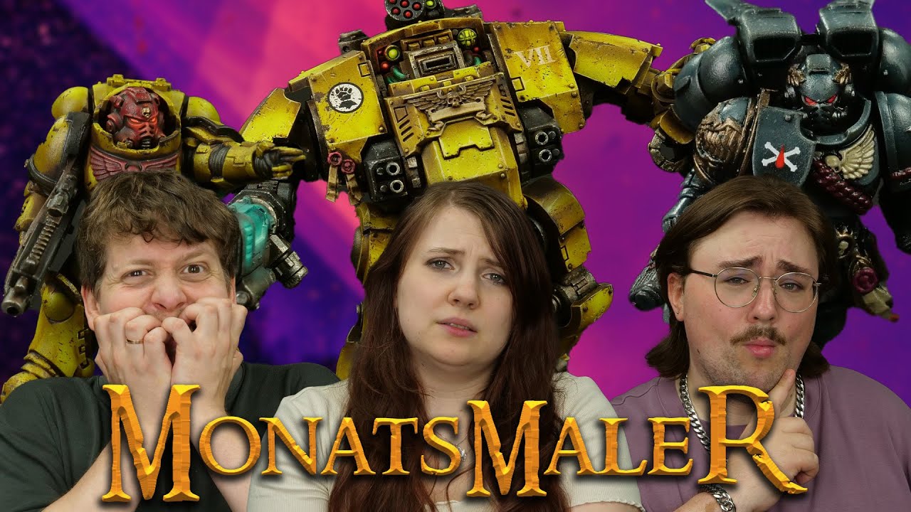 Imperial Fists & Blood Angels - Monatsmaler Juli 2025