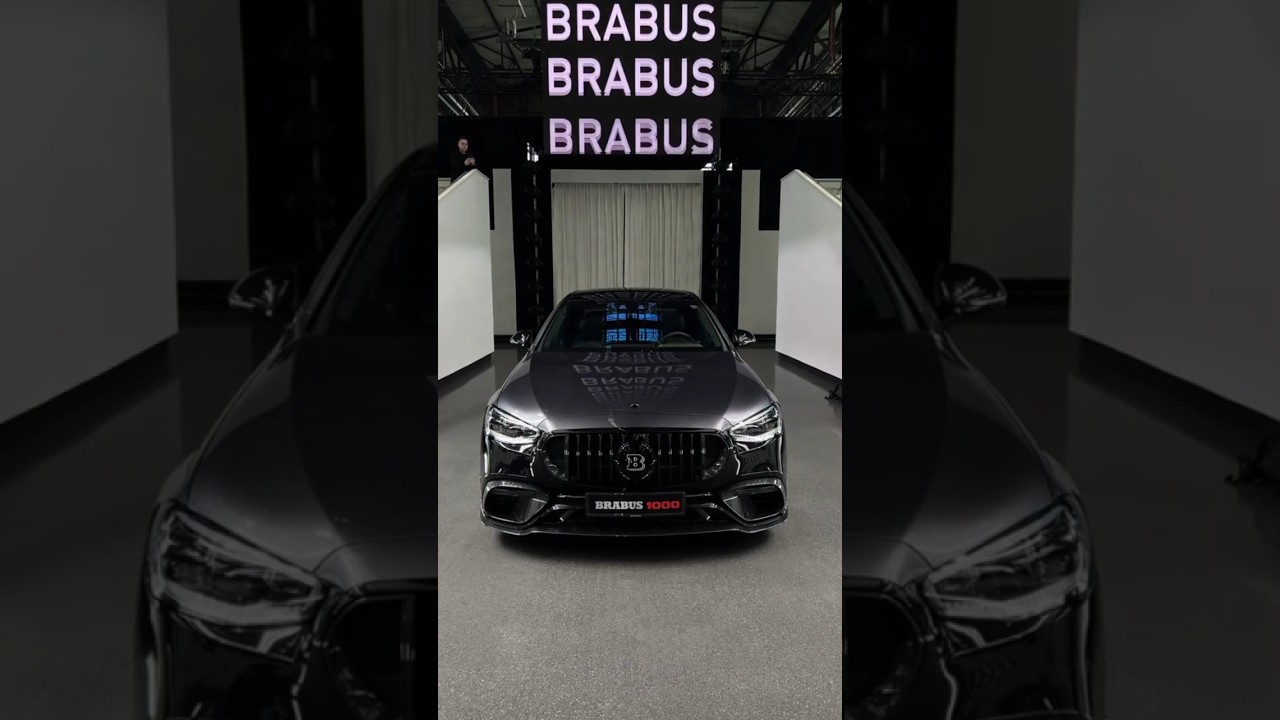 Entering 1000 HP BRABUS Model 🖤