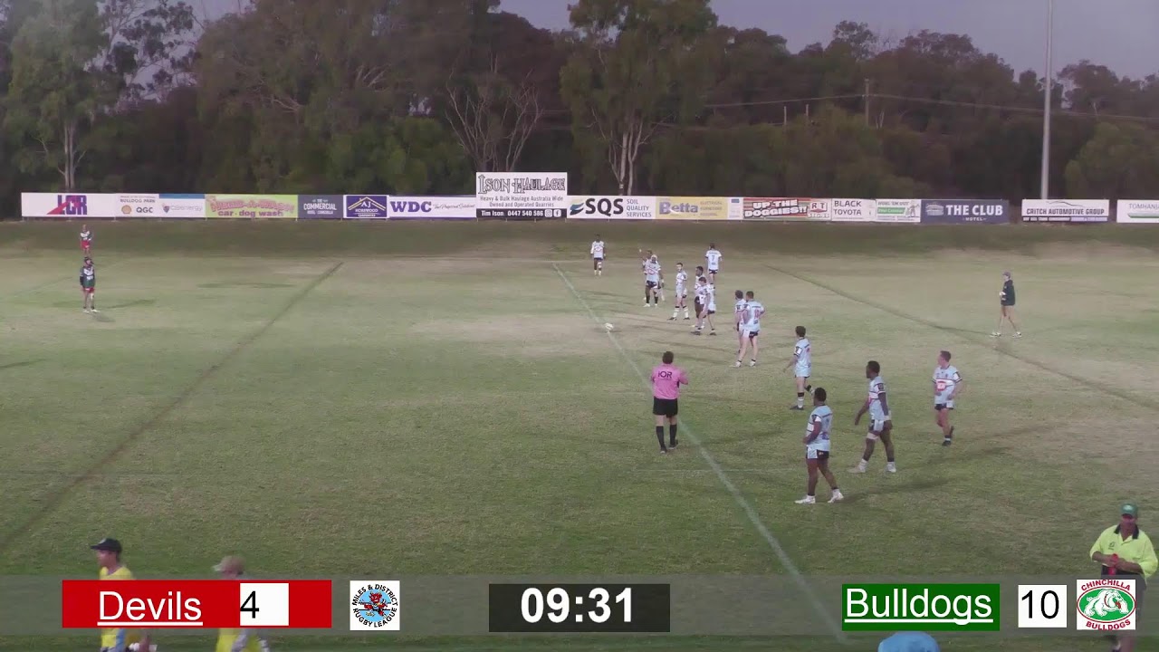Miles Devils vs Chinchilla Bulldogs
