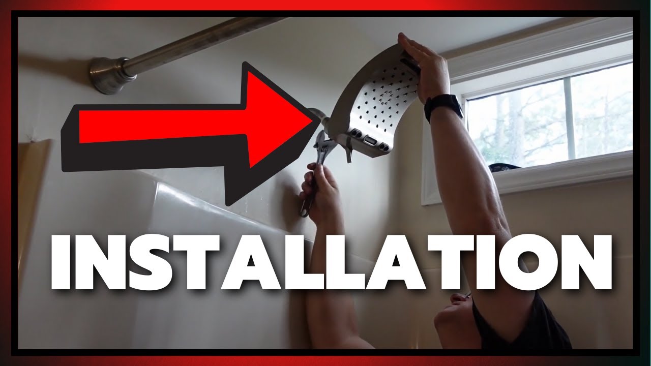 Shower Head Installation of Oxygenic Evolution Model 34588