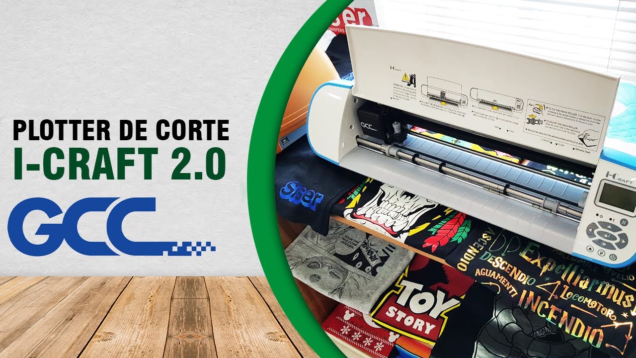 Plotter de corte I-CRAFT 2.0 de GCC