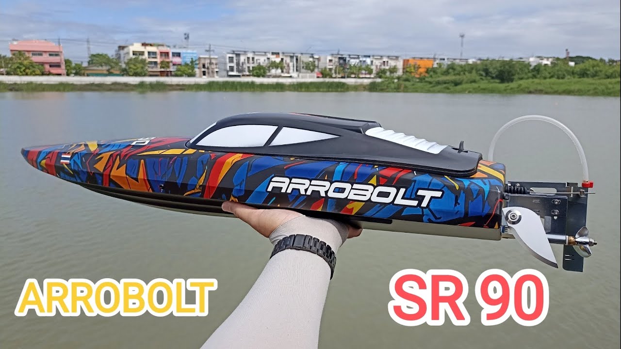 Volantex SR90 RC Boat All Stock 6S lipo in Thailand