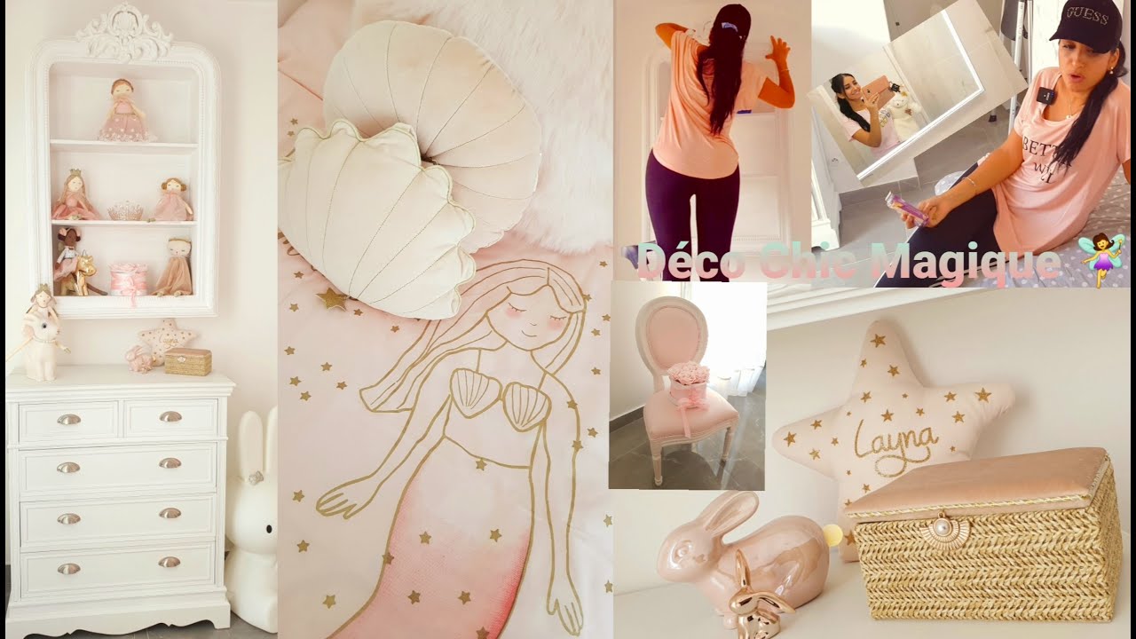 Déco chambre fille 👸🦄🧜‍♀️ Grand Ménage 🌹🌞