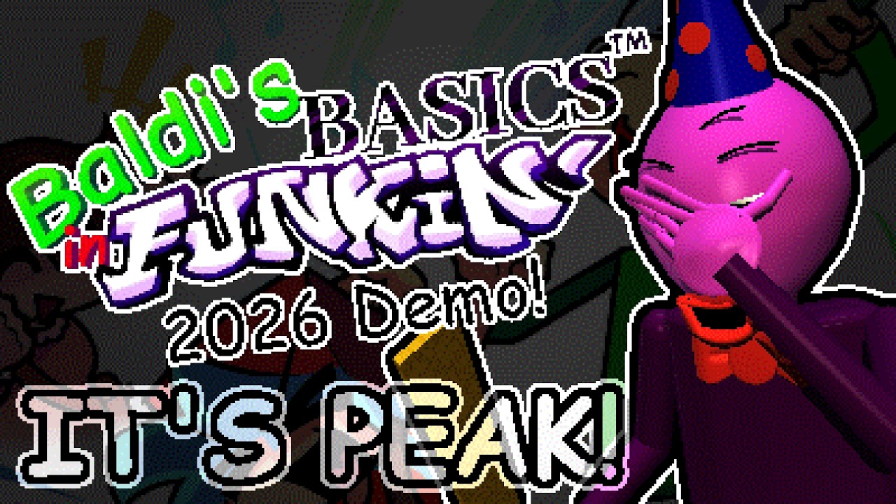 IT'S PEAK! - Baldi's Basics in Funkin' 2026 Demo Playthrough!