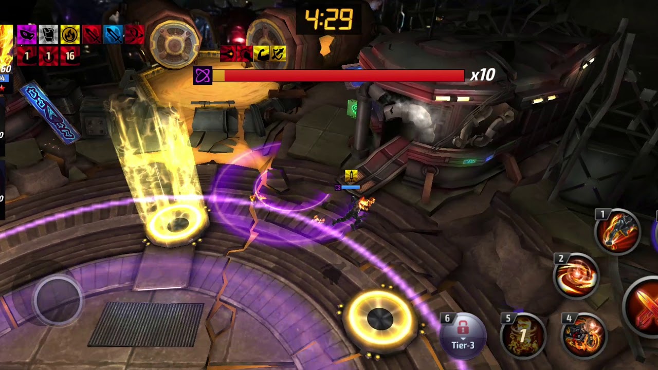 3 skills Challenge Ghost Rider in Ebony Maw WBU stage 1st