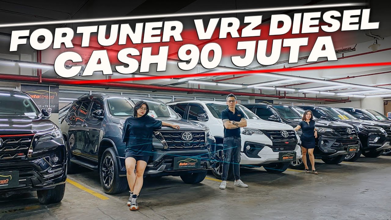 HARGA MOBIL BEKAS FORTUNER DIESEL DIJUAL MURAH BUAT PAKAI MUDIK LEBARAN SHOWROOM AUTO TRUST JAKARTA