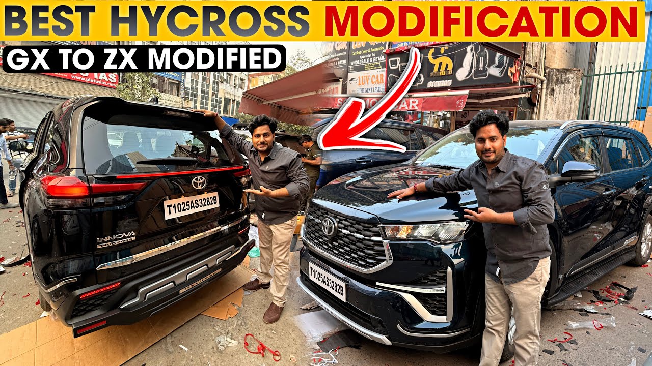 Innova Hycross Test Fully Modified✅Karol Bagh Hycross Modification🔥