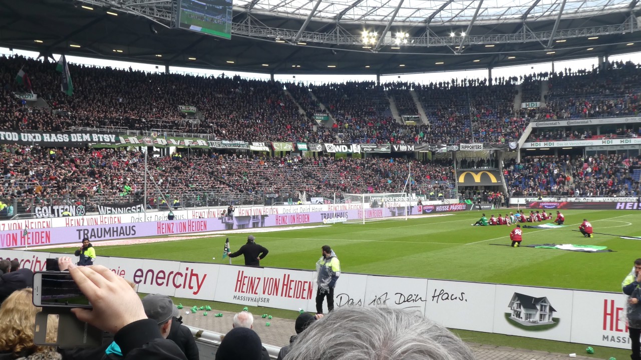 Hannover 96 vs Eintracht Braunschweig 15.04.2017 DERBYSIEGER! 4K