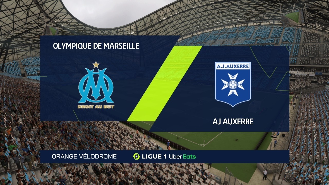 FC 26 - Olympique de Marseille vs AJ Auxerre - Ligue 1 2025/2026