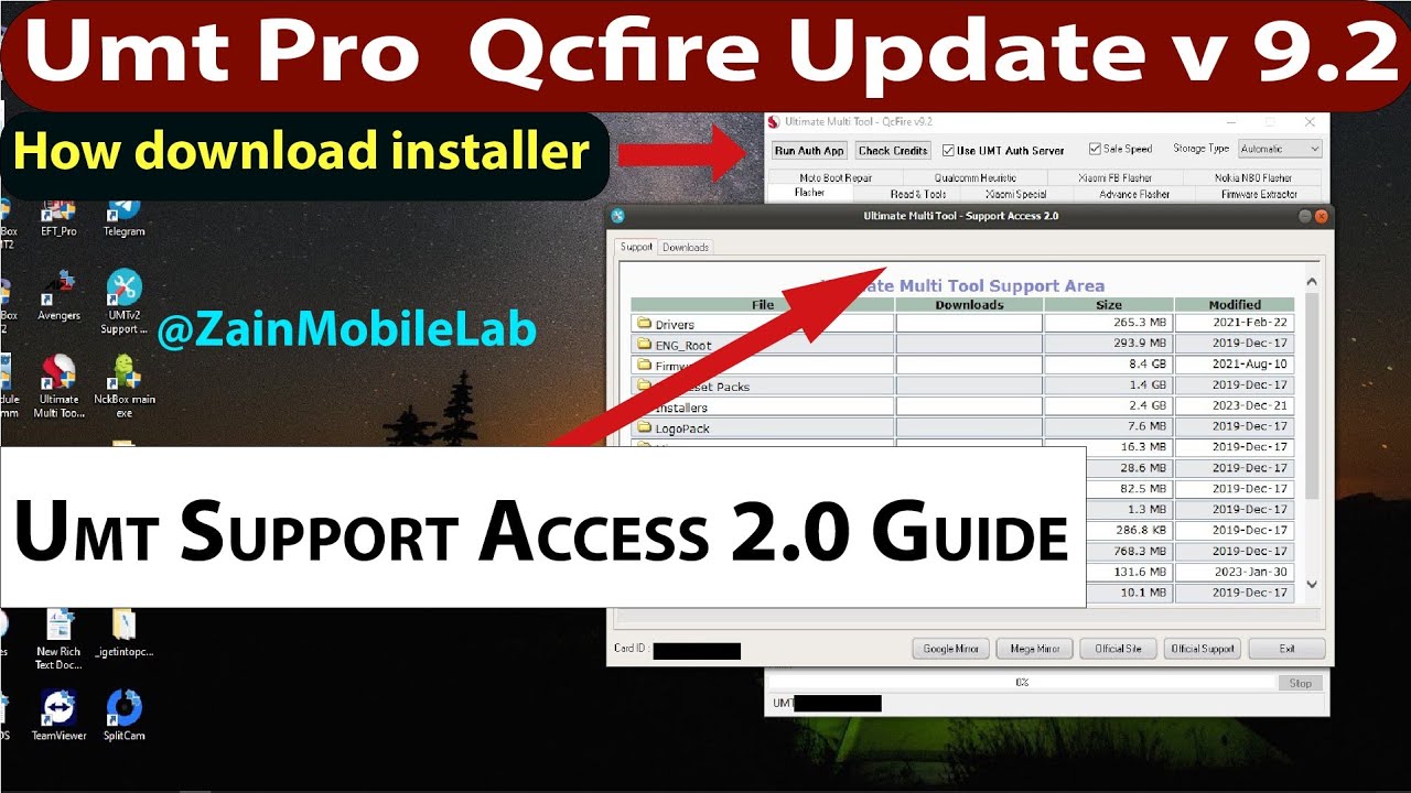 umt dongle qcfire update v 9.2  #zainmobilelab #umtpro.