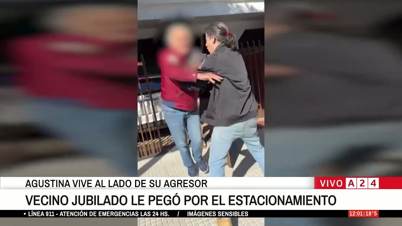 🚨 UN JUBILADO ATAC&Oacute; A SU VECINA POR UN PROBLEMA DE ESTACIONAMIENTO