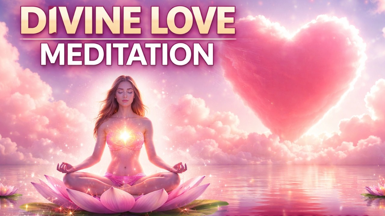 Divine Love Meditation 💖 Healing Music for Heart