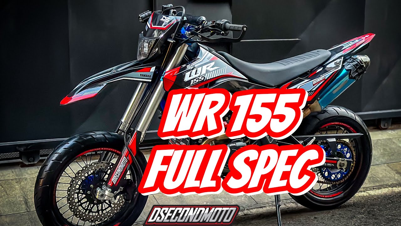 JUAL WR 155‼️ FULL MODIF SUPERMOTO. MINAT CEK DESKRIPSI