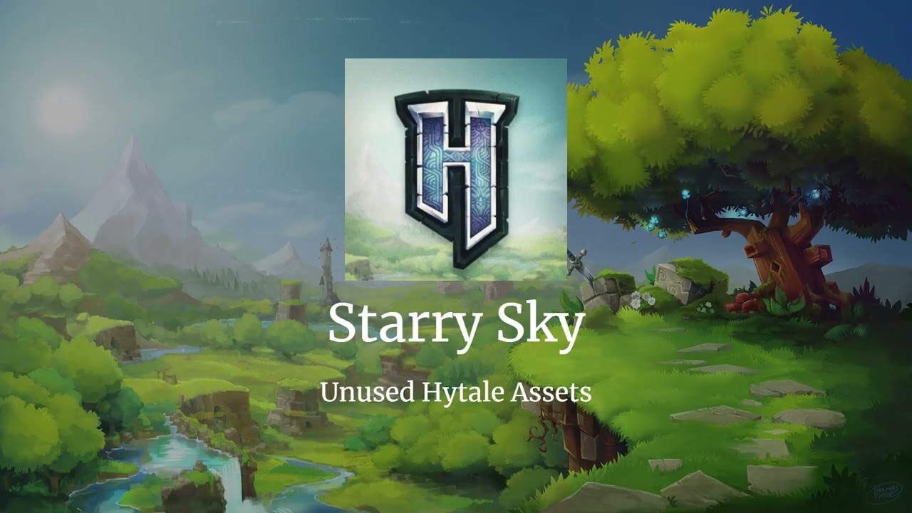 Starry Sky (Unused Hytale Asset)