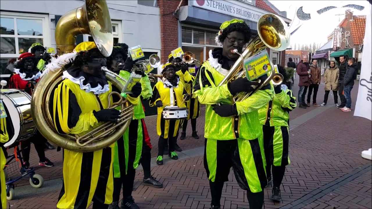 De Dwarsliggers in Spijkenisse, pietenband 2016