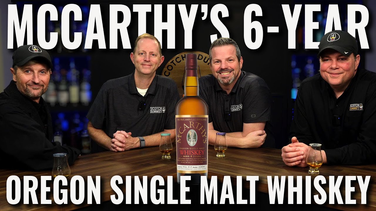 McCarthy's Oregon 6 Year Old Single Malt Whiskey