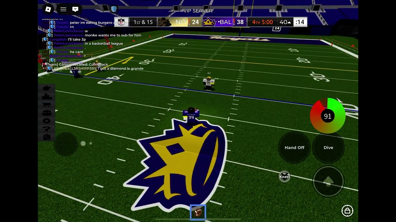 Ravens vs saints pt 2 (holy canoli)