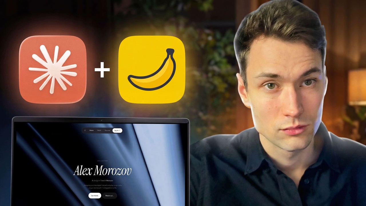 Создаем ДОРОГИЕ сайты с Claude Code + Nano Banana + Kling