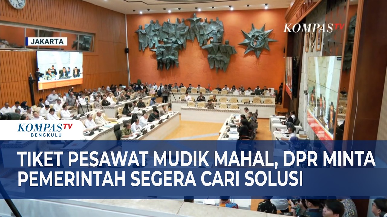 Tiket Pesawat Mudik Mahal, DPR Minta Pemerintah Segera Cari Solusi