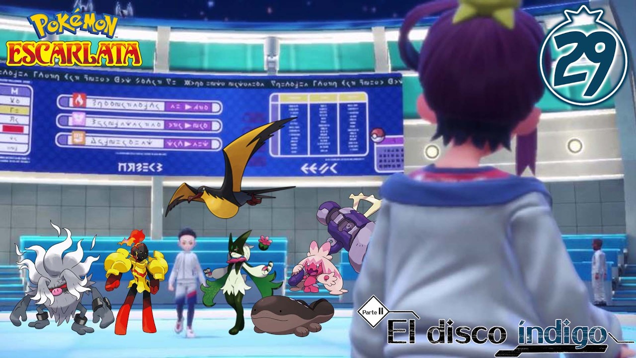 Pokémon Escarlata: El Disco Índigo Cap29:¡LA ÚLTIMA BATALLA DE LA LIGA!,¡COMBATE VS EL CAMPEÓN CASS!