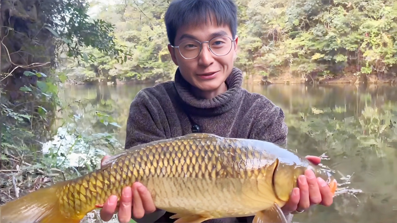 探钓水库垂钓巨物！深山野库惊喜连连，鱼获换饭热闹非凡！【小宋野钓】
