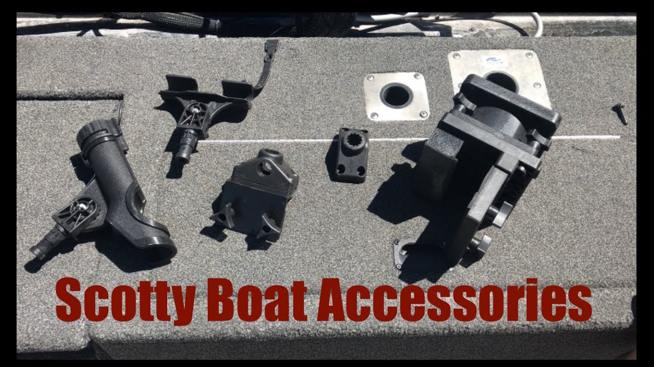 The best way to use your scotty boat accessories