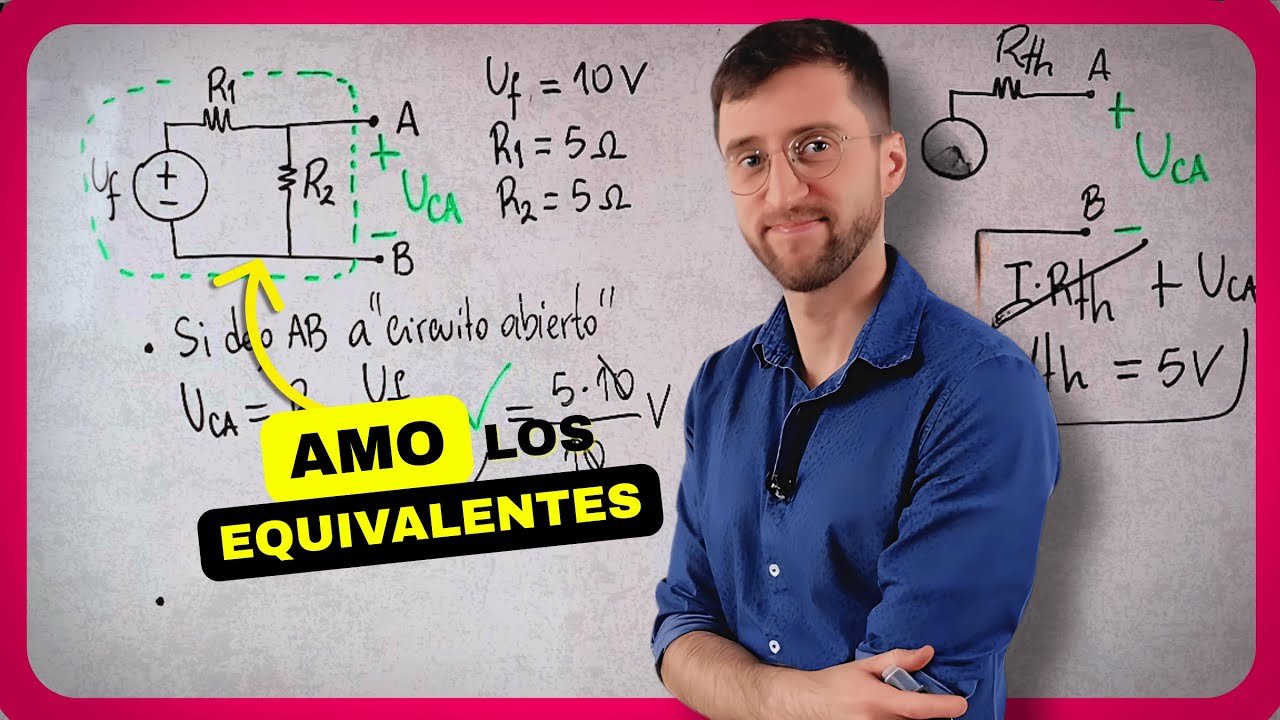 🚀Circuitos ELÉCTRICOS: Equivalentes de Thevenin y Norton