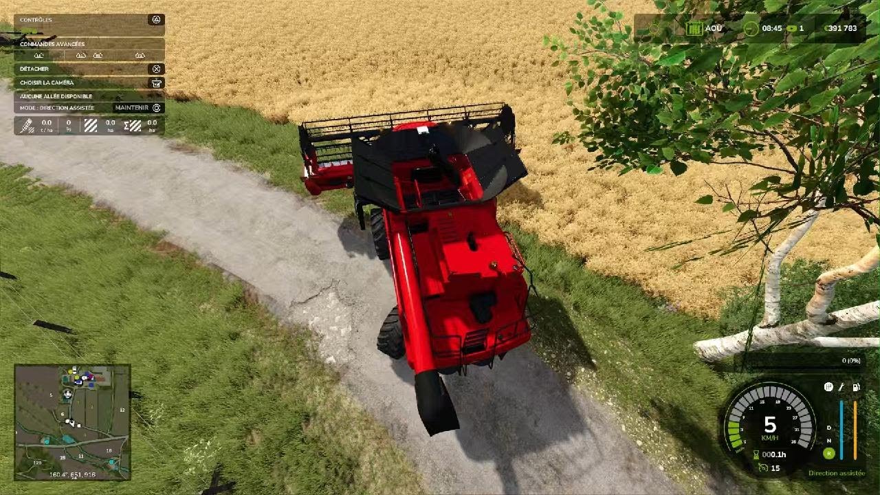 moisson de blé ( episode 1) la pichonniere