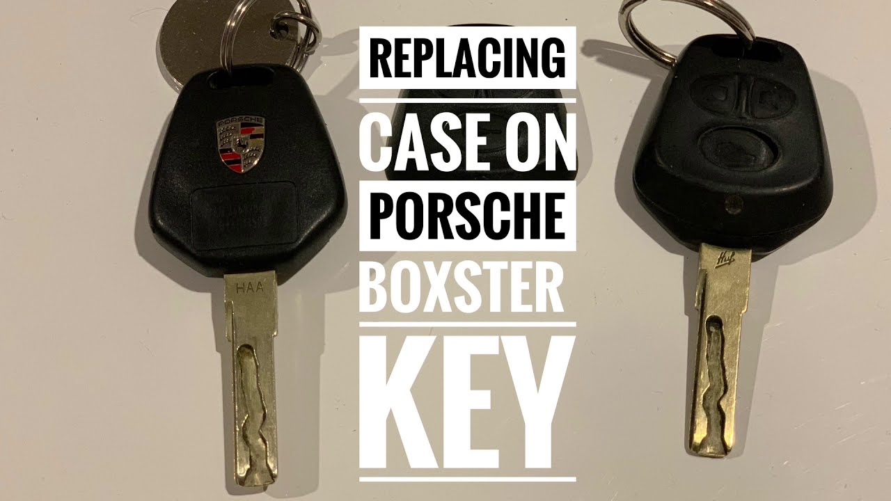 How To Replace The Case Buttons and Battery on Porsche Boxster 986 or 996 911 Key