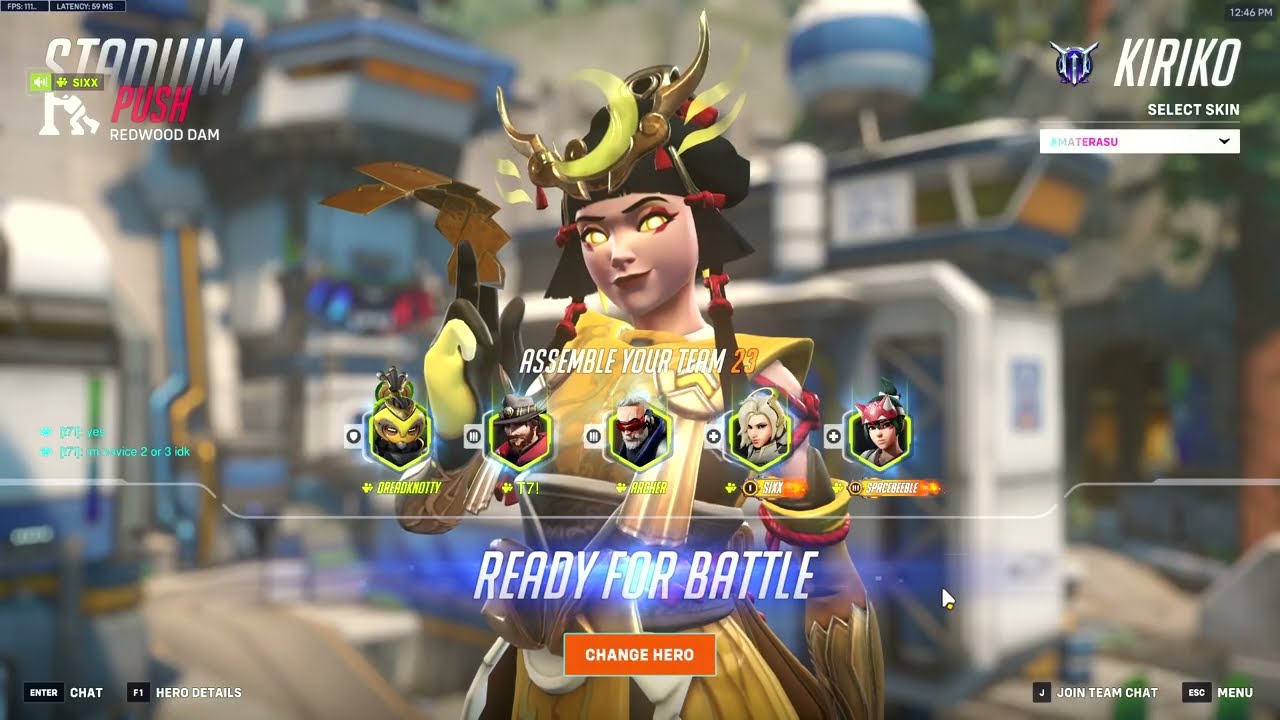 Overwatch 2 - Kiriko Stadium Gameplay (No Commentary)