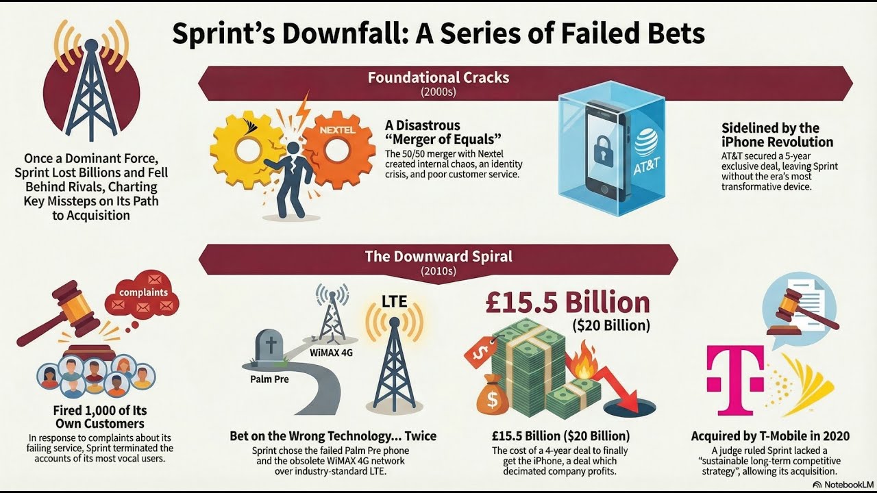 Sprint: Anatomy of a Telecom Giant's Failure