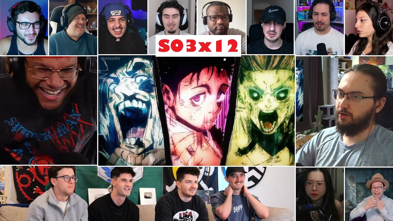 [4K] YUTA IS AN ABSOLUTE MONSTER!!! Jujutsu Kaisen Season 3 Episode 12 Reaction Mashup - 呪術廻戦 3期 12話