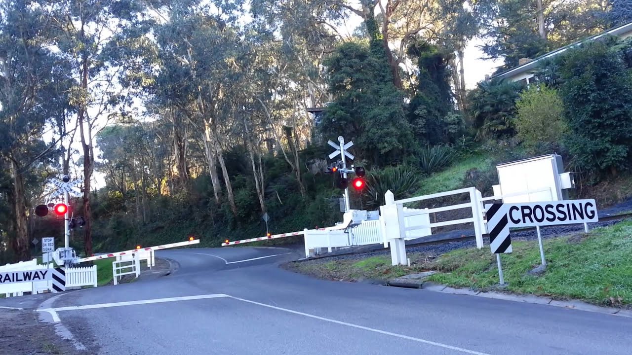 First track patrol through the new crossing boom gates