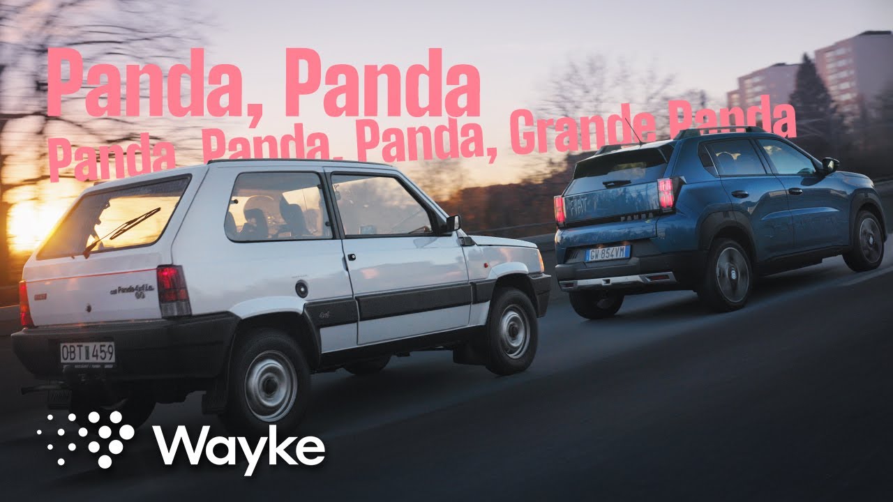 PROVKÖRNING av Fiat Grande Panda