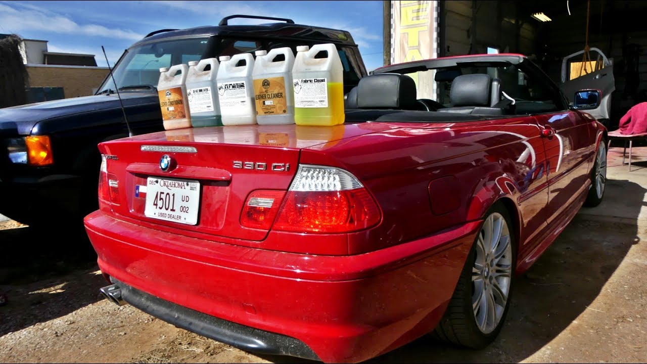 Project BMW E46 330CI ZHP FULL INTERIOR DETAILING