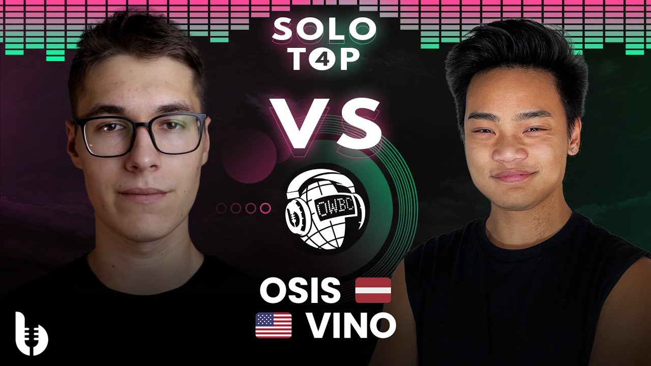 OSIS VS VINO | Online World Beatbox Championship 2022 | TOP 4 SOLO BATTLE