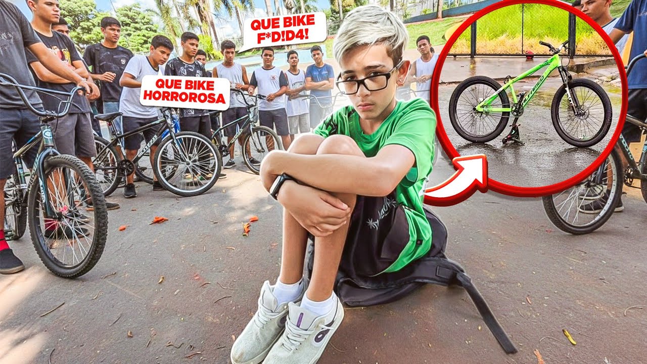 Todos Humilhavam ele Por Não ter uma Bike De grau…