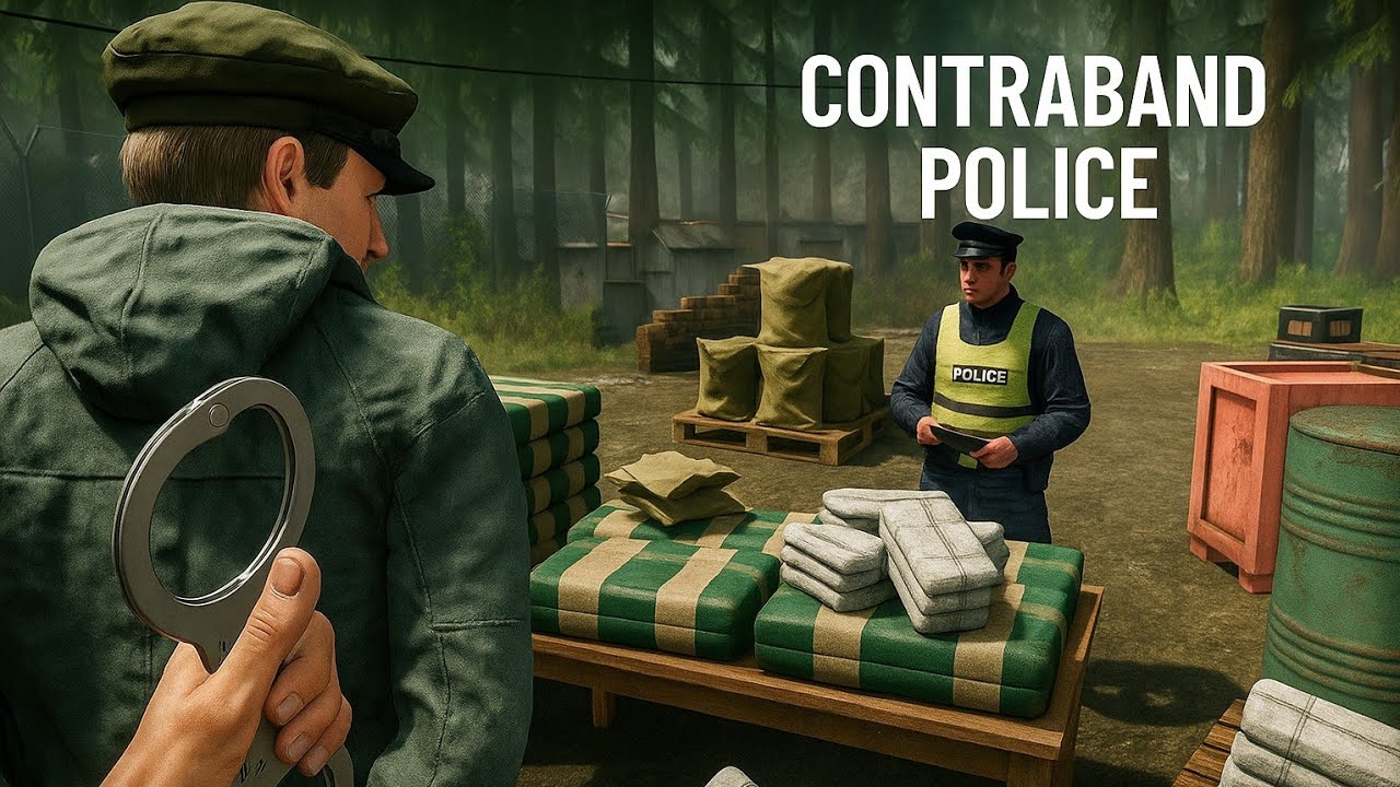 🎯I CAUGHT THE BIGGEST SMUGGLER IN CONTRABAND POLICE! 🚔💰😱