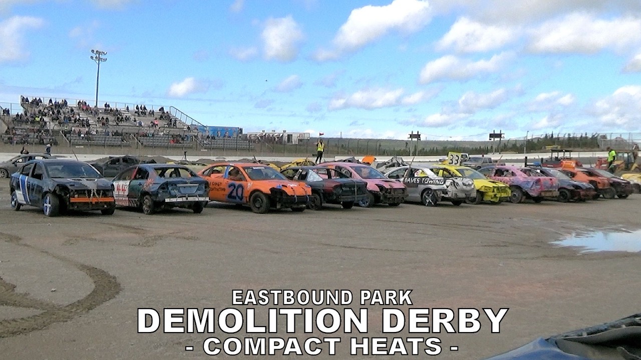 2025 Demolition Derby - Eastbound Park - Small Car Heats