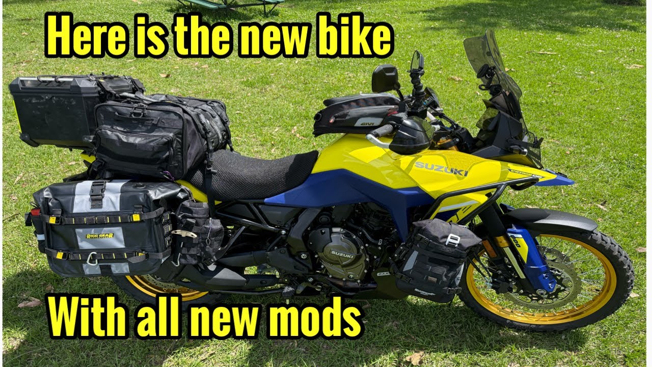 Vstrom 800DE Mods completed