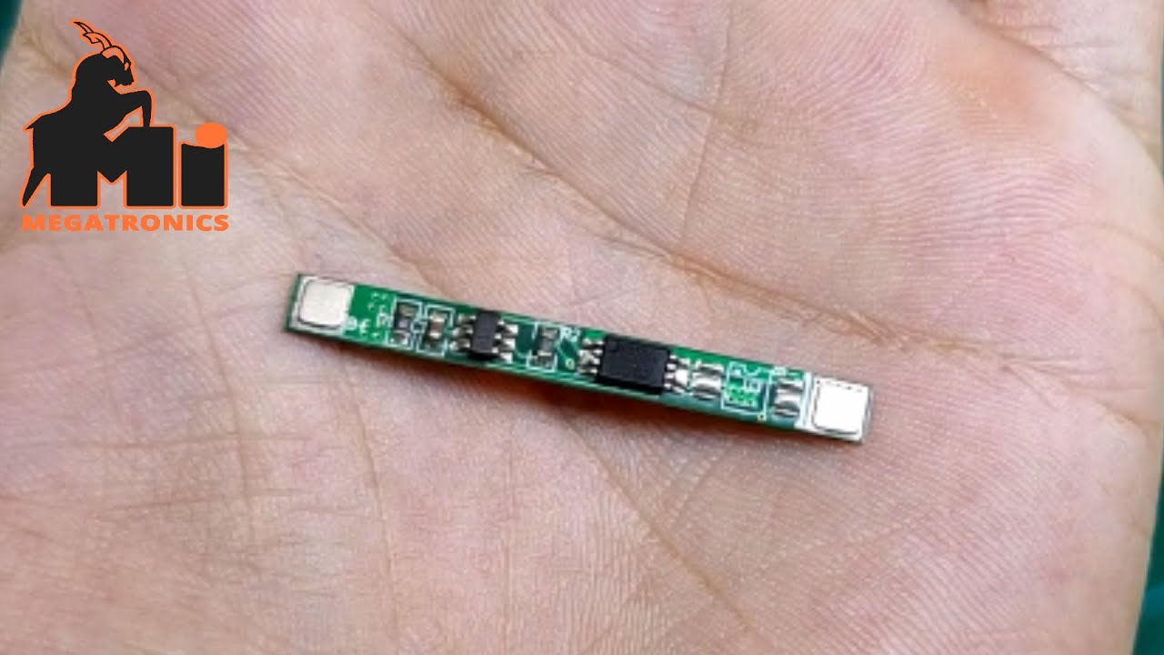 BPB18650-C194 | 3.7V 1A Single 18650 Lithium Battery Protection Board