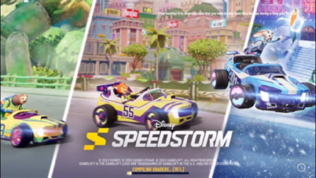 Disney speedstorm chapter 01 Cascade ride. #Disney #speedstorm #race #gaming #gameplay #subscribe