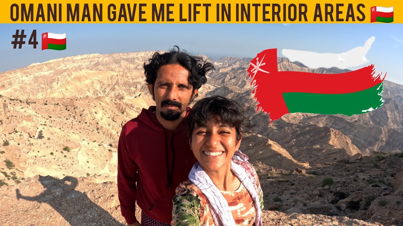 SOLO INDIAN GIRL HITCHHIKING 900 km IN OMAN 🇴🇲 | How Safe?