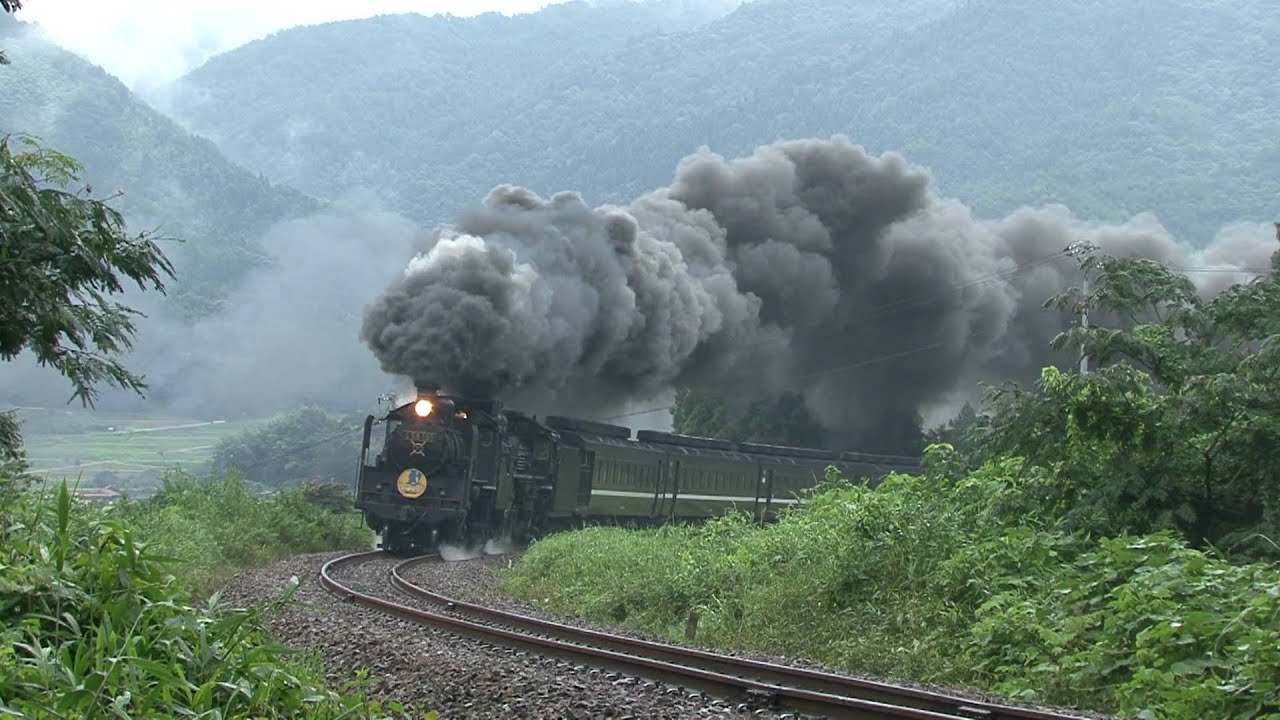 2009 SLやまぐち号重連　津和野－船平山