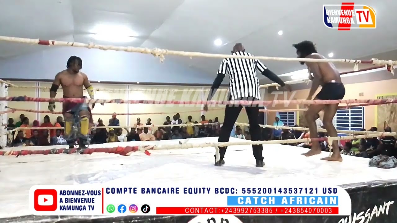 COMBAT DE CATCH CONGOLAIS AVEC JUIF VS CHAMEAU CE SAMEDI 07/02/2026