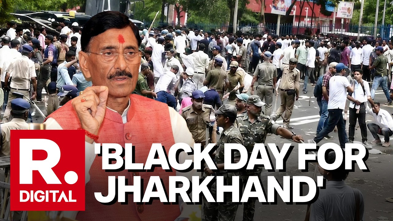 'Jharkhand Will Never Forgive Congress Govt For Student Lathi-Charge': Sanjay Seth | Ranchi Protest